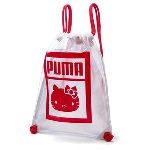 Puma X Hello Kitty Transparent Gym Sack 50th Anniversary NWT